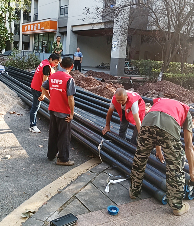 重慶大學內(nèi)襯不銹鋼復合管改造項目(圖4)